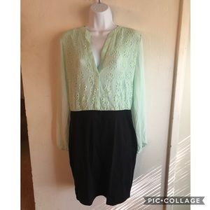 New Candies dress with button top